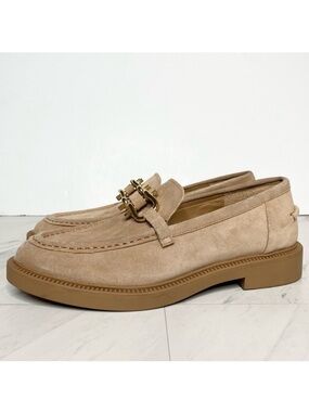 Steve Madden Kalon Tan Suede Loafer 9 1/2 M